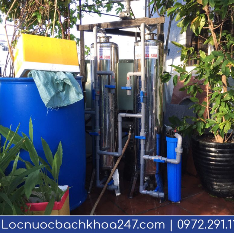 Công trình xử lý nước sinh hoạt tại nhà anh Phúc, Gò Vấp