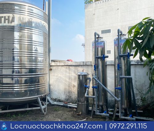 Ứng dụng công nghệ lọc nước BK Totech tại dự án Thuận An, Bình Dương