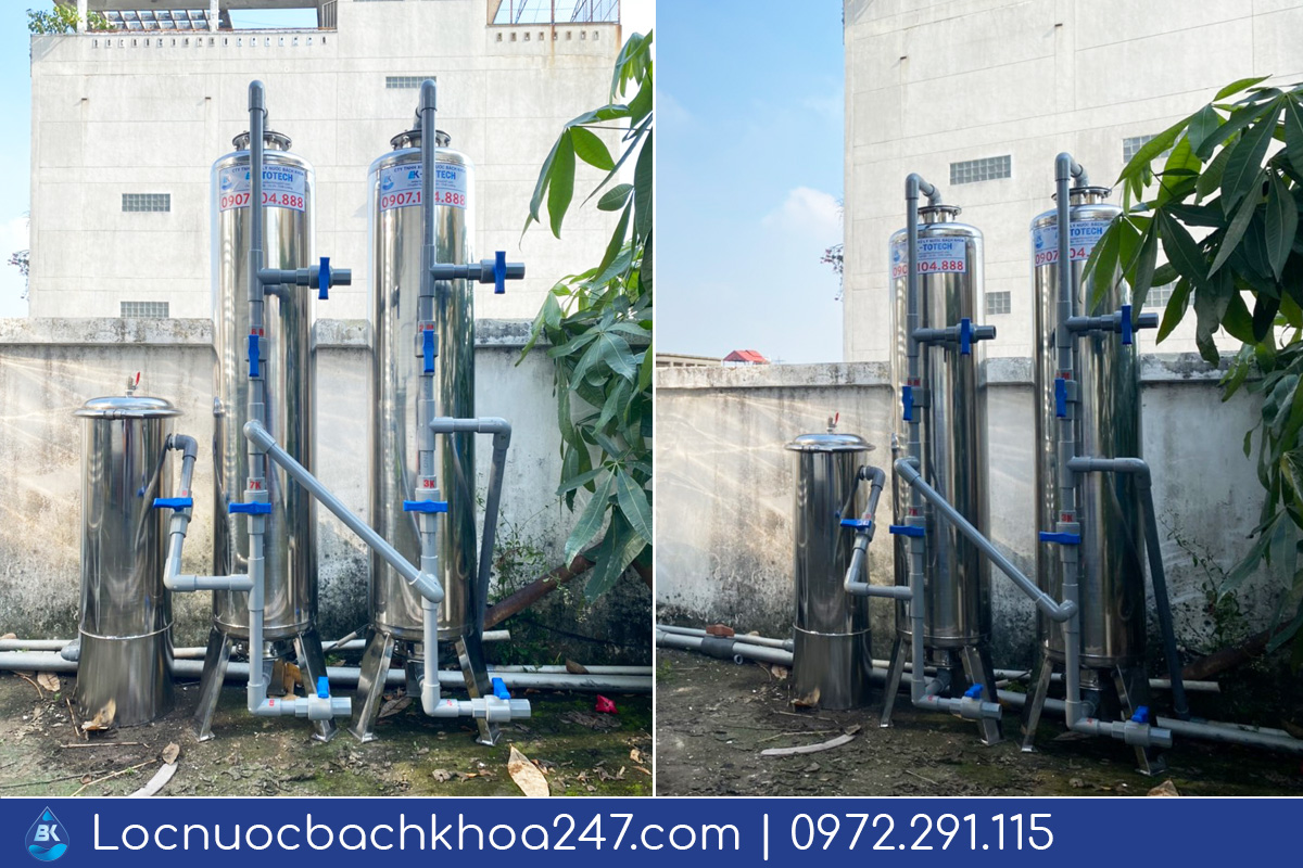 Hệ thống lọc nước BK Totech tại Thuận An, Bình Dương